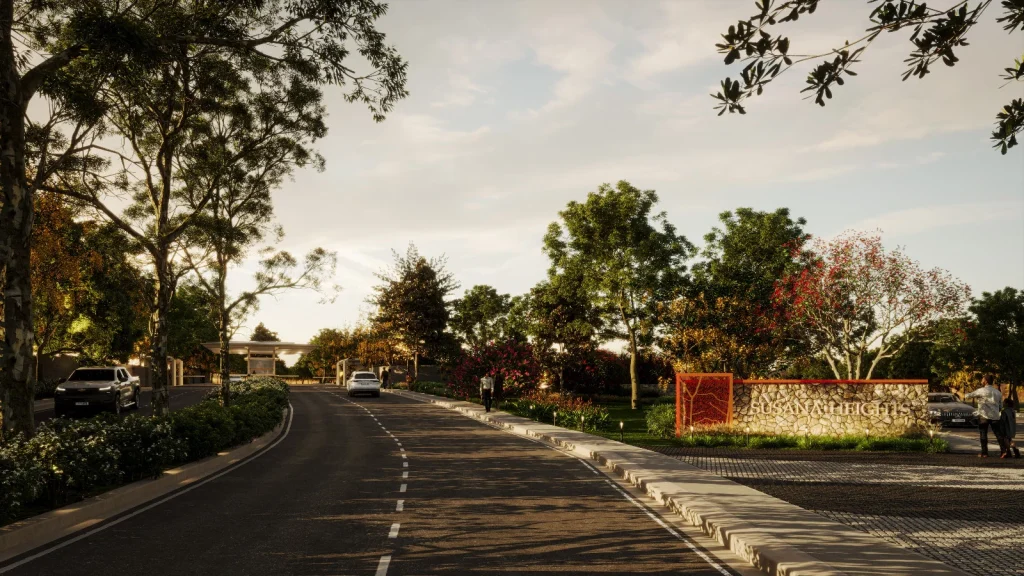 An exclusive enclave in the south